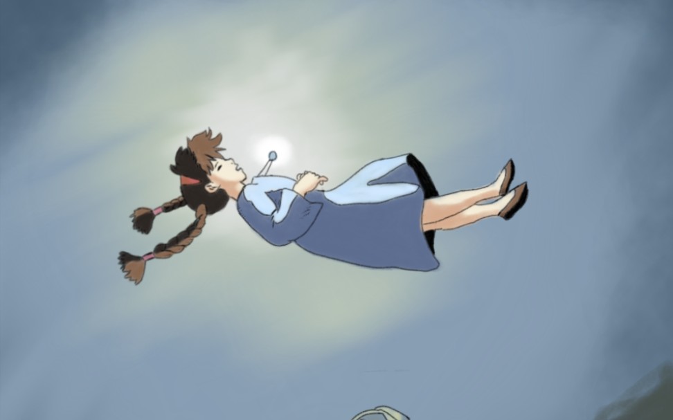 绘画小白耗时7小时临摹希达从天空坠落