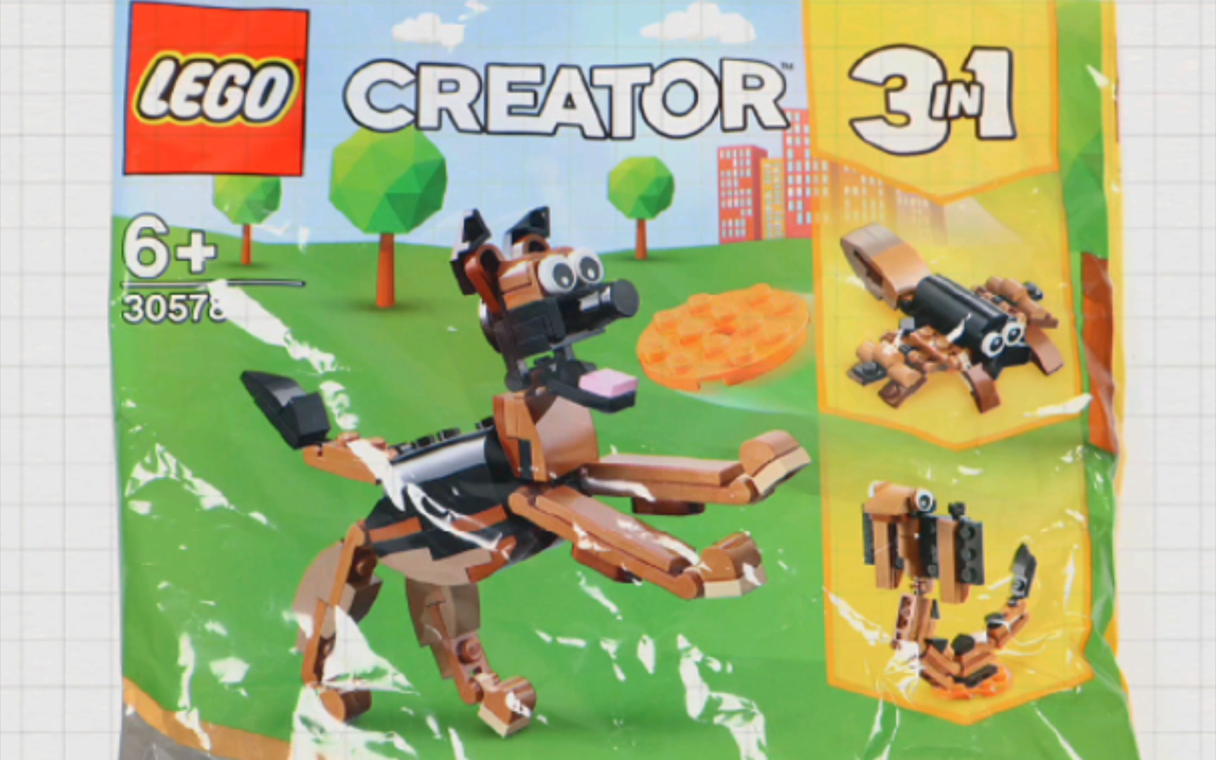 乐高创意百变系列30578德国牧羊犬