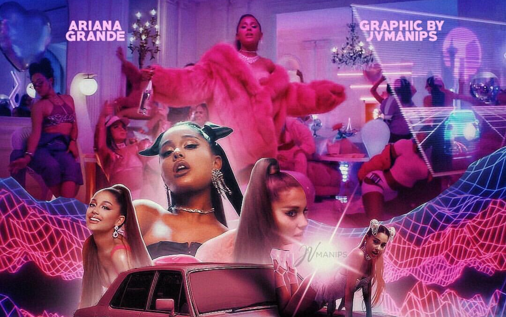 【a妹】冠单《7 rings》mv幕后花絮出炉!