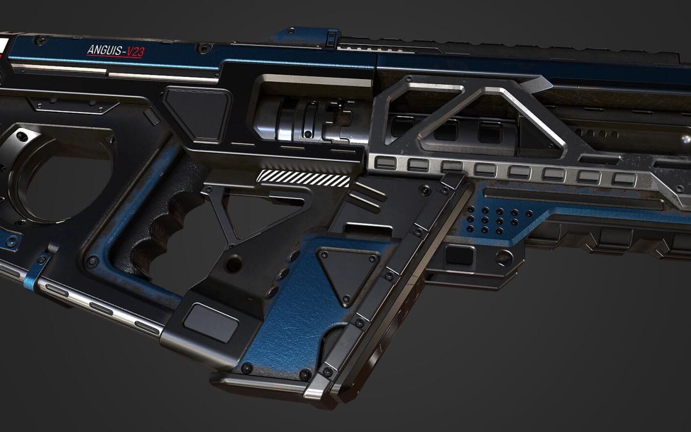 用3dmax教你制作现代化武器模型_哔哩哔哩_bilibili