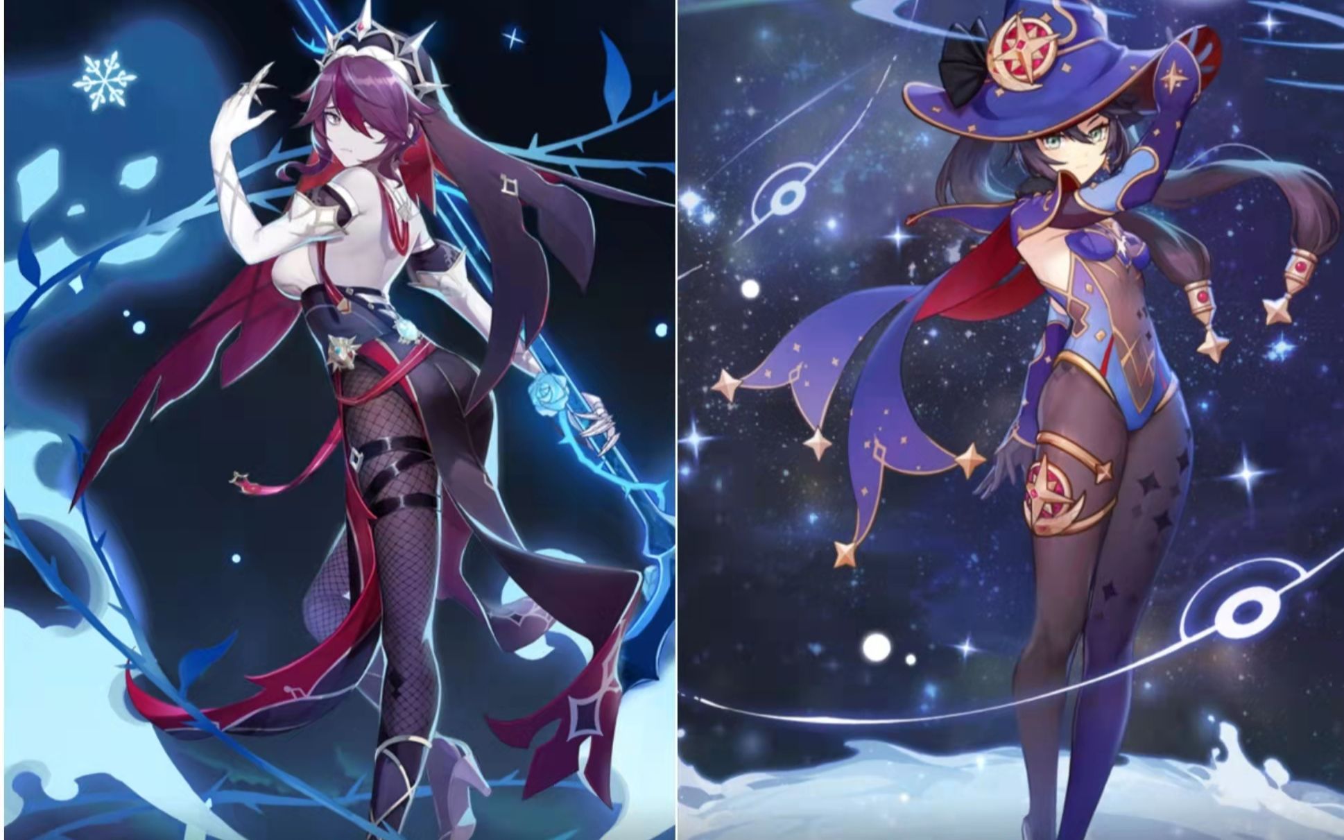 [原神]莫娜和罗莎莉亚的绝版皮肤回来了
