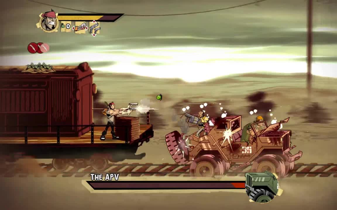 活动作品闪克救女朋友之路火车激战