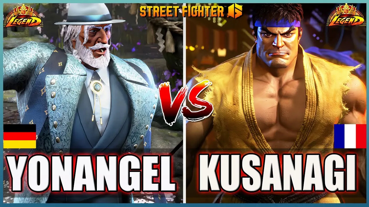 街霸6 YONANGEL (JP) Vs KUSANAGI (RYU)街头霸王