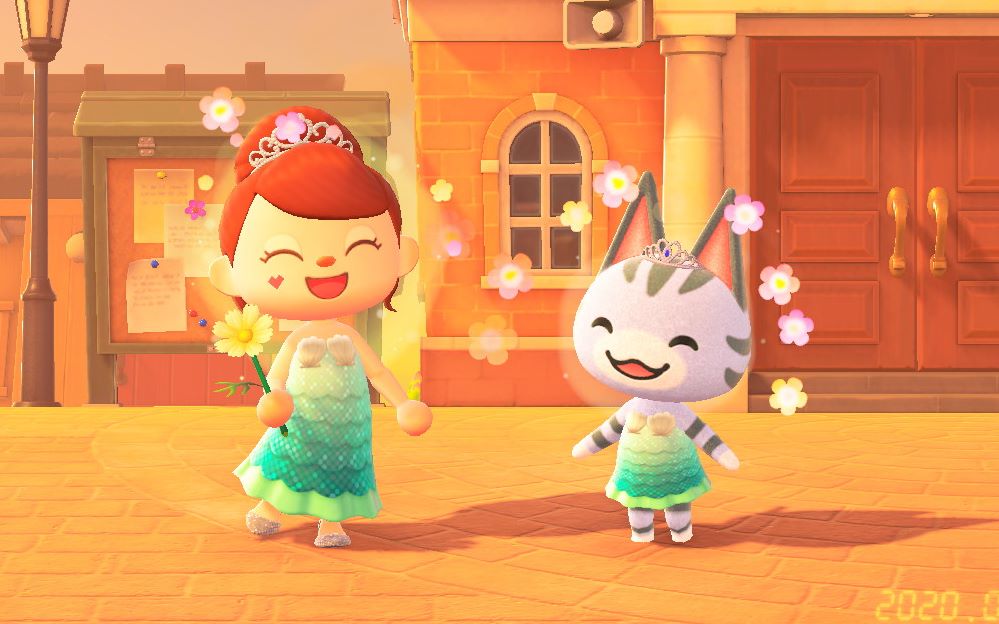 动森生病的柠檬娜也太可了吧