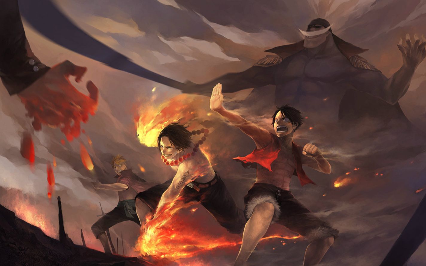 活动作品海贼王顶上战争全程高能燃爆剪辑