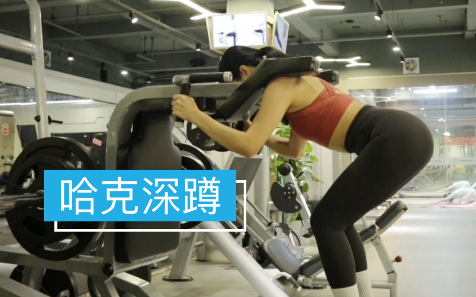 健身房器械训练|哈克深蹲怎么做提臀不粗腿