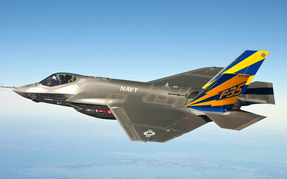 美国f35闪电战机机动合集