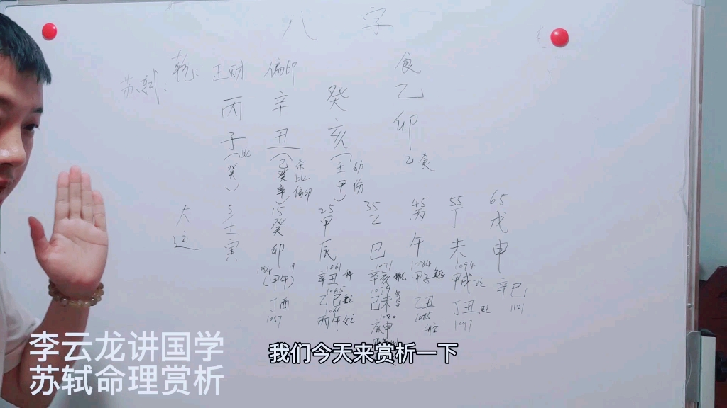 苏东坡八字赏析(一蓑烟雨任平生)哔哩哔哩bilibili