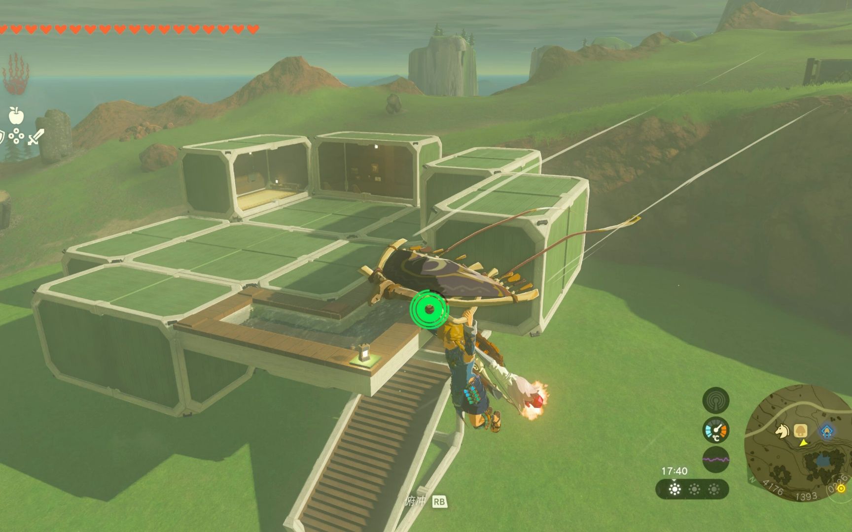 【塞尔达传说王国之泪】完美的林克之家,美观与实用兼备,一层被偷走了