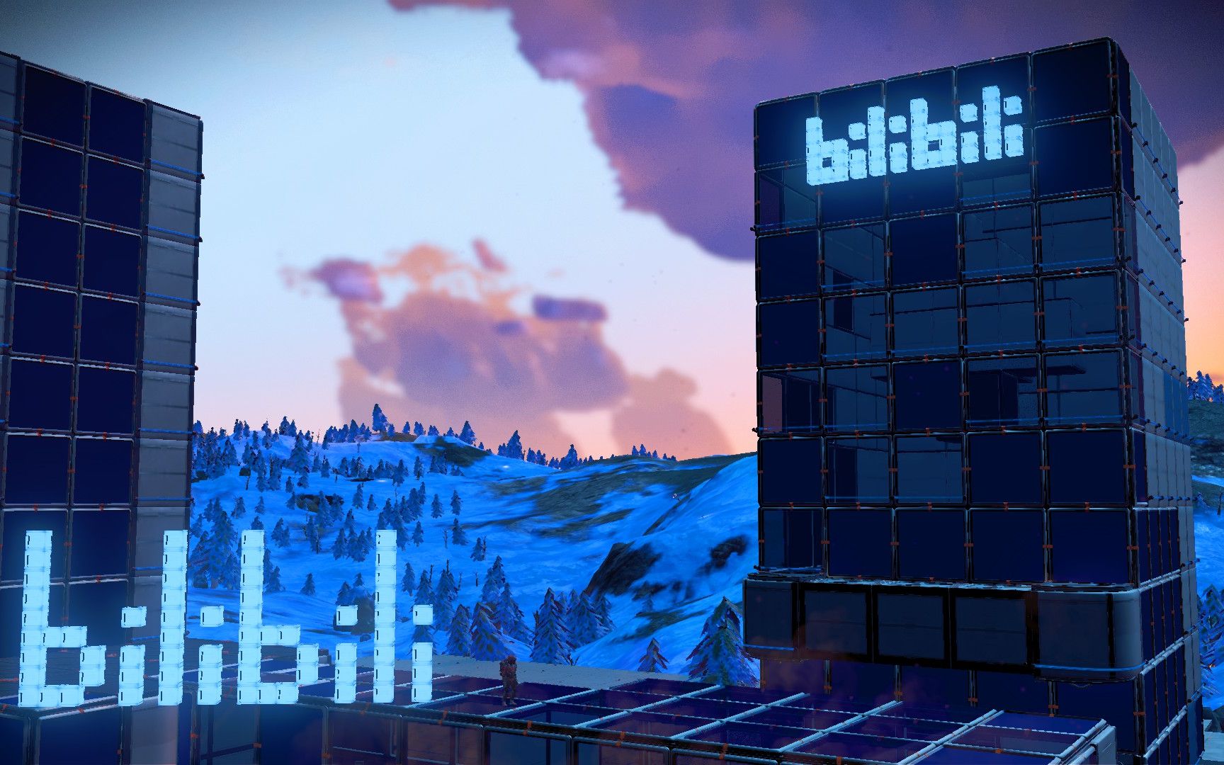 无人深空b站外星分站总部大楼