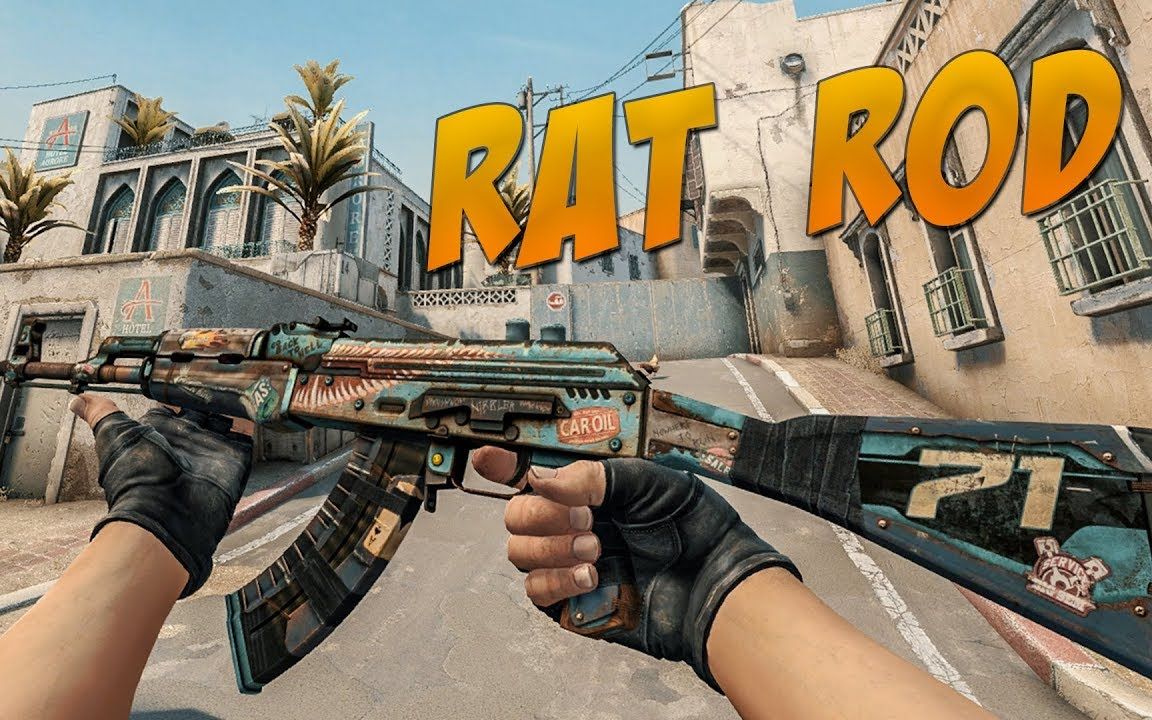 【csgo新箱子】ak-47 | 复古浪潮 游戏效果 ("裂网大行动"武器箱)