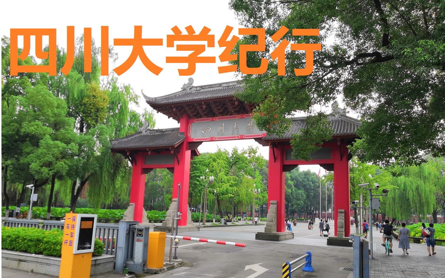 [纯洁大学之旅01]四川大学#中国大学图鉴!纯洁带你走遍中国的所有重点大学哔哩哔哩bilibili