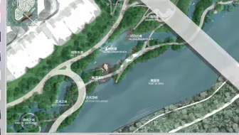 滨水公园 重庆麓溪湖 城市公园_万华项目_麓悦江城