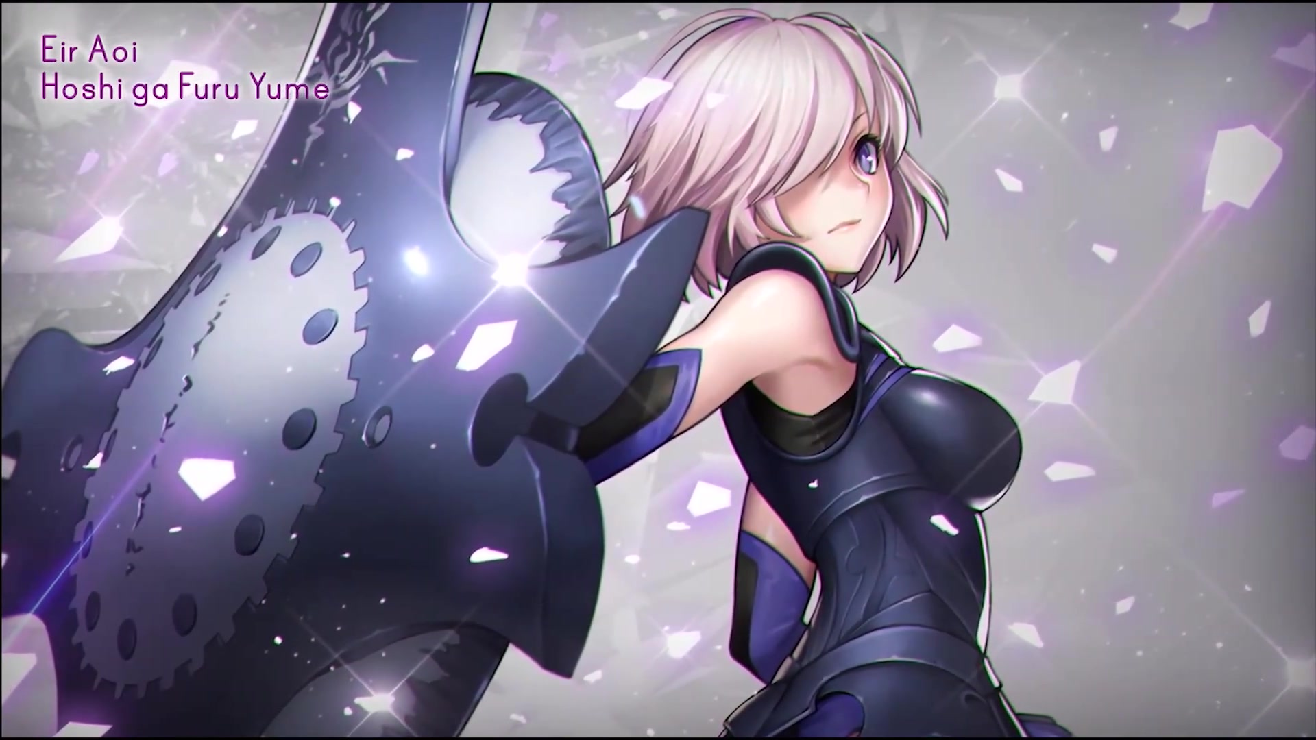 fategrandorder绝对魔兽战线巴比伦尼亚ed完整版蓝井艾露星が降るユメ