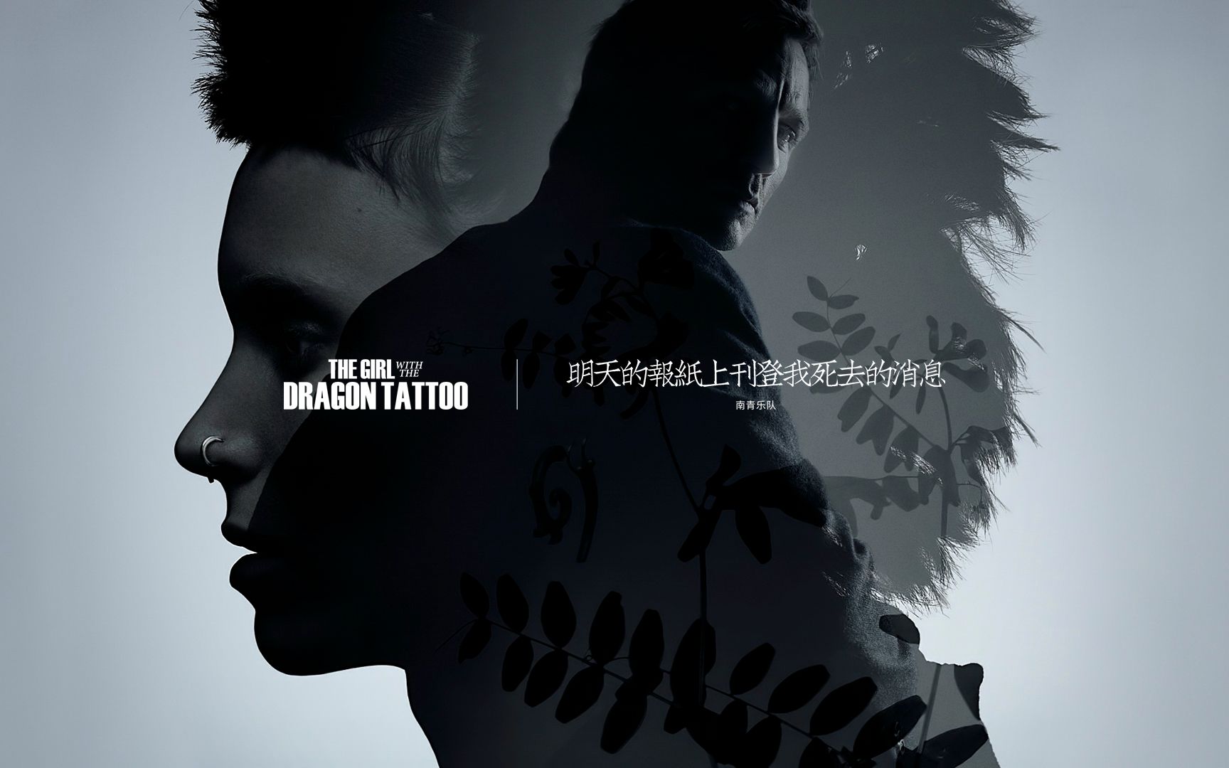 [图]《明天的报纸上刊登我死去的消息》x 《The Girl with the Dragon Tattoo》