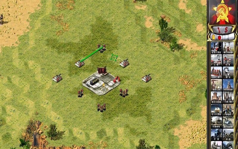 红警2尤里的复仇长征地图转圈打