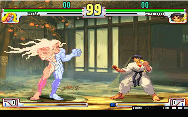 [图]【TAS】Street Fighter III 3rd strike 吉魯（CHEAT使用）