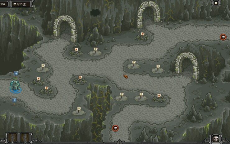 林恶魔旋王国保卫战前线kingdomrushfrontiers地下迷宫