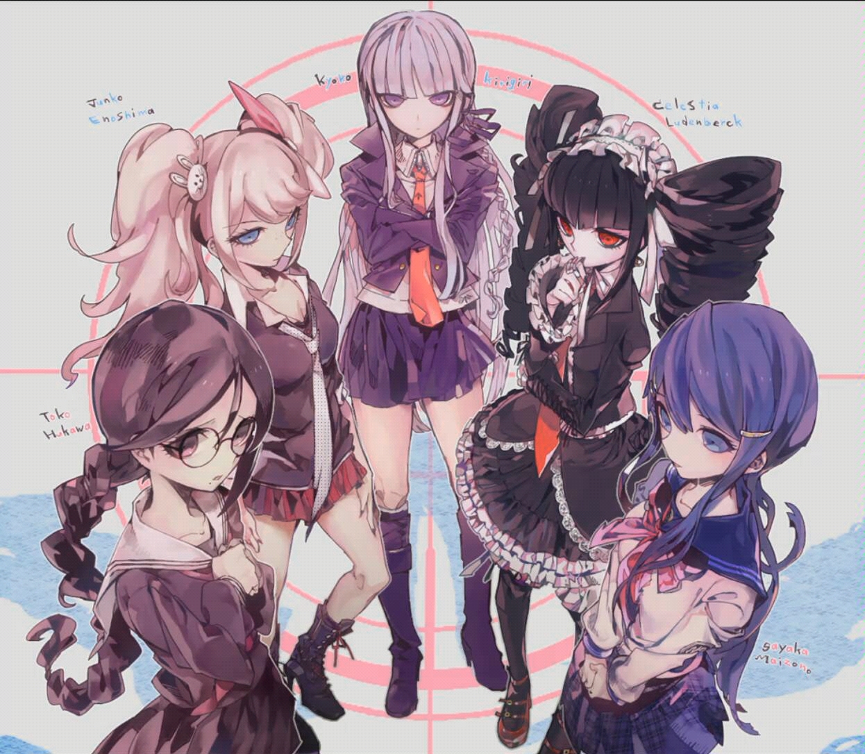 『弹丸论破』全员女生黑化(小樱除外)