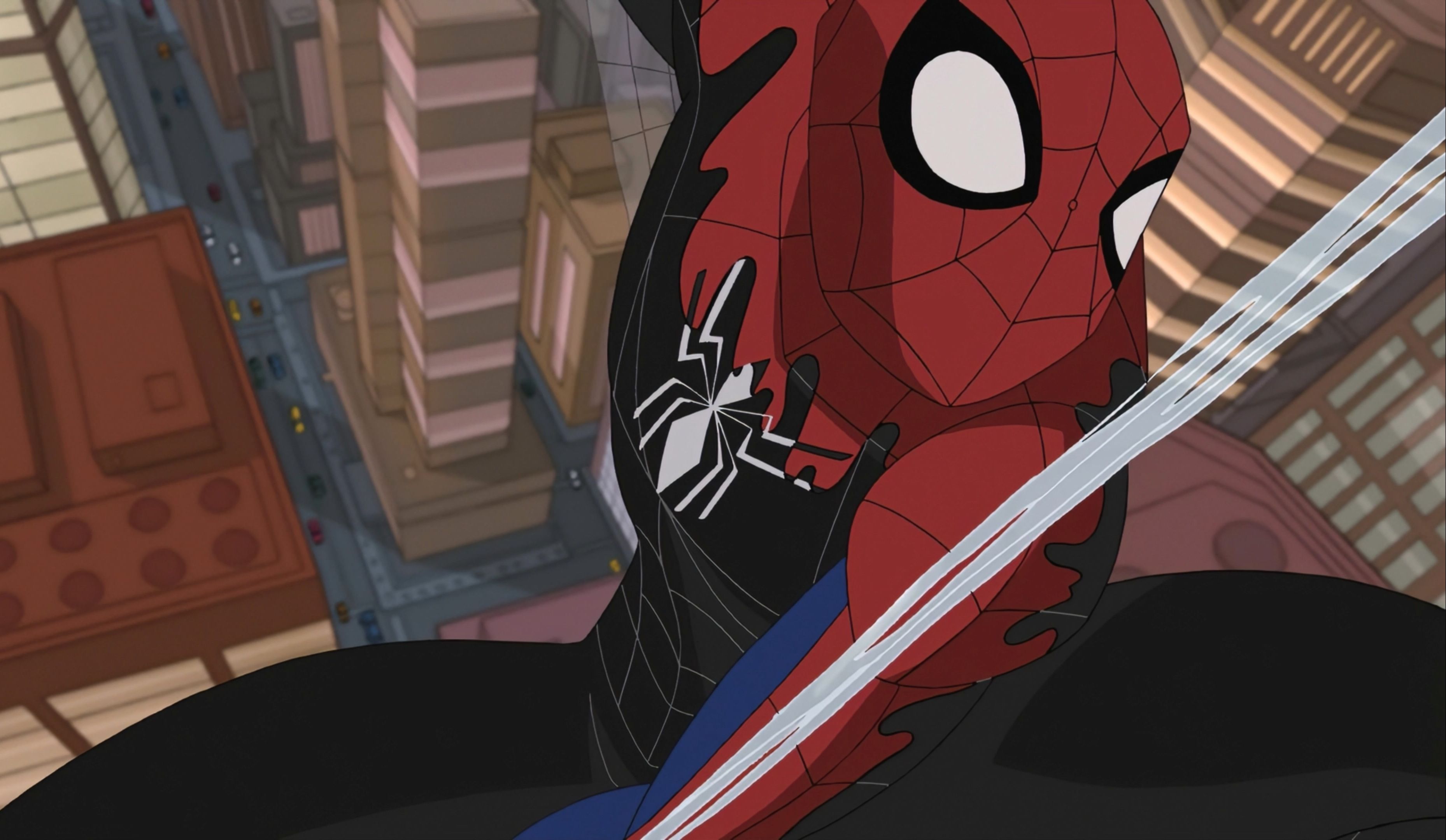 【中文配音】神奇蜘蛛侠被毒液附身片段