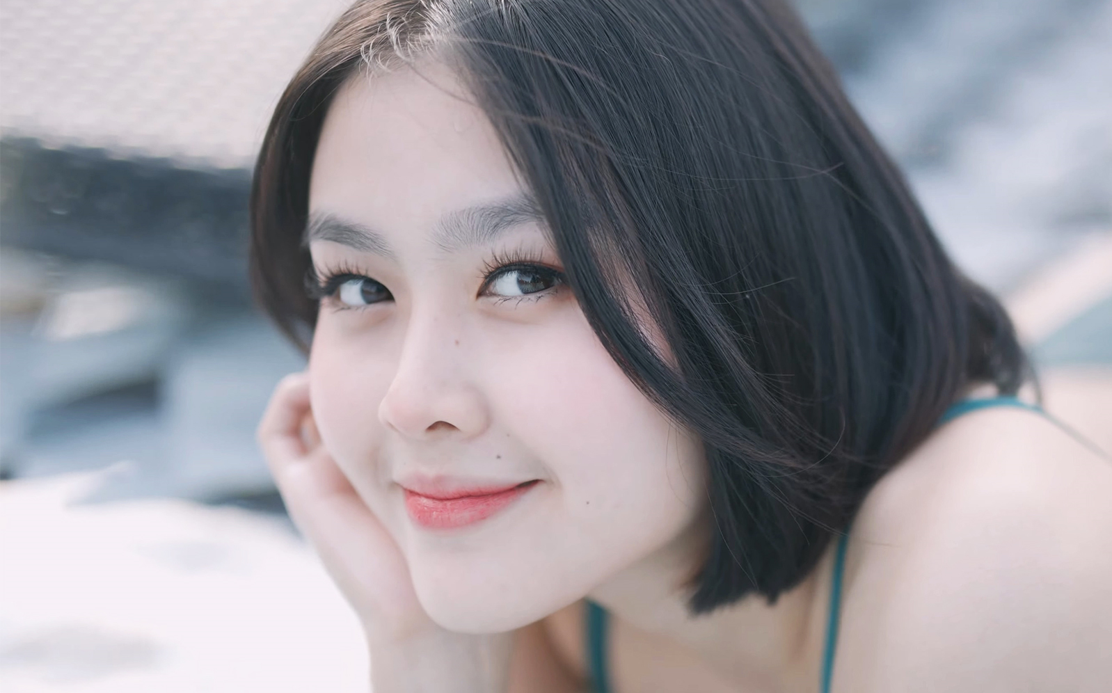 【white pony th】模特bam "green la bebe"夏日比基尼泳装 服饰穿搭