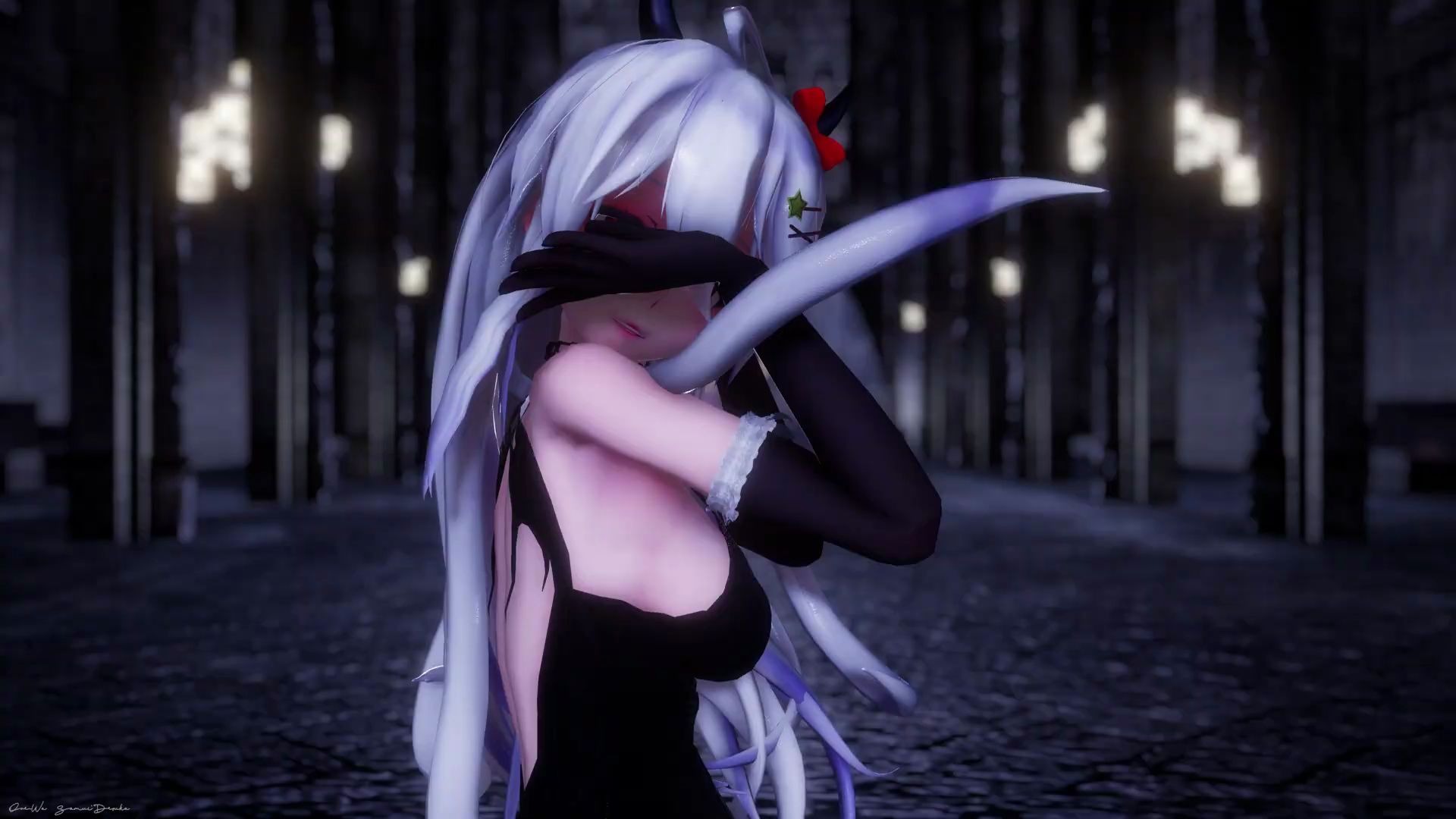 mmd小恶魔弱音