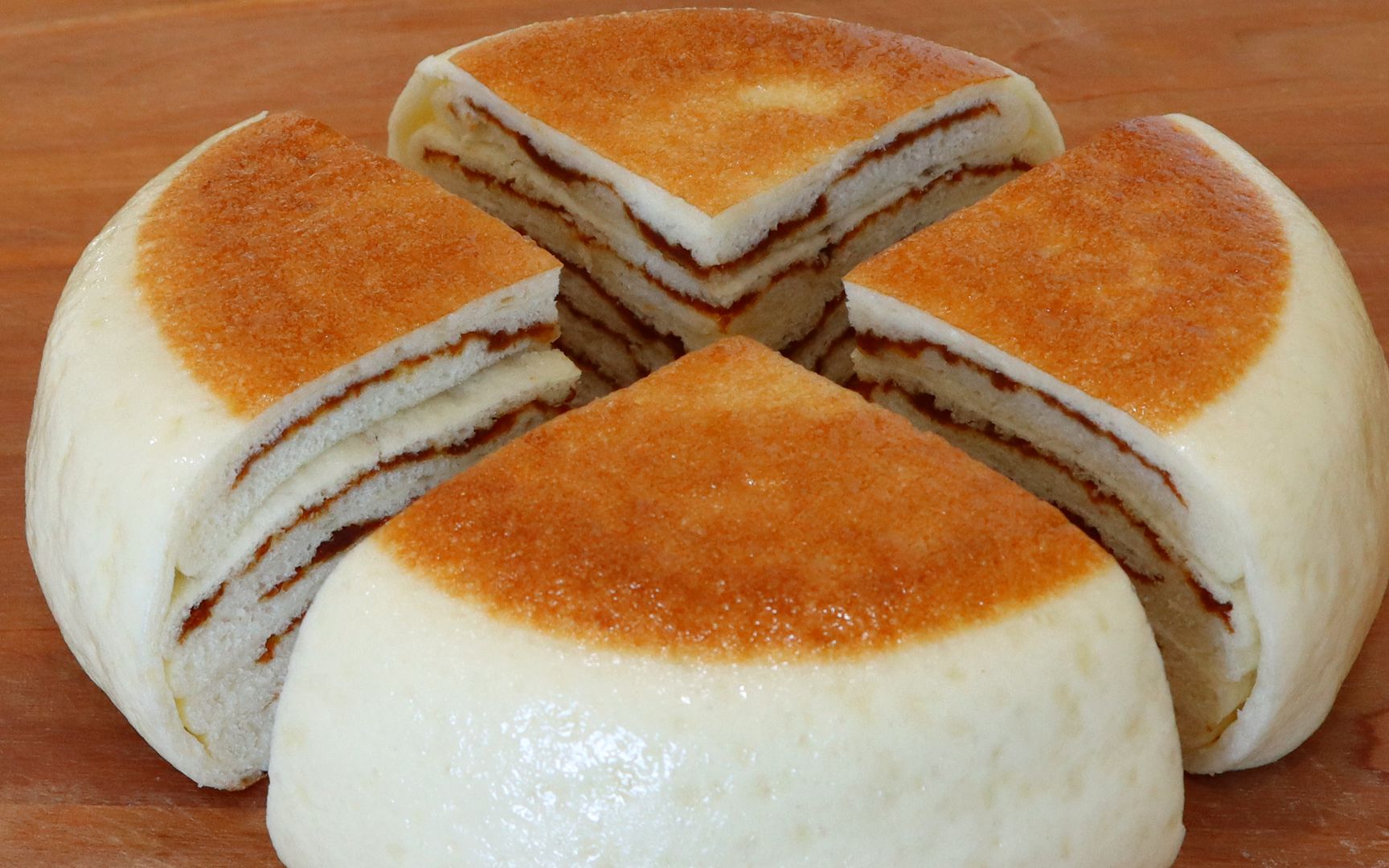 千层豆沙饼好吃无技巧,蓬松柔软做法简单,全家人都喜欢