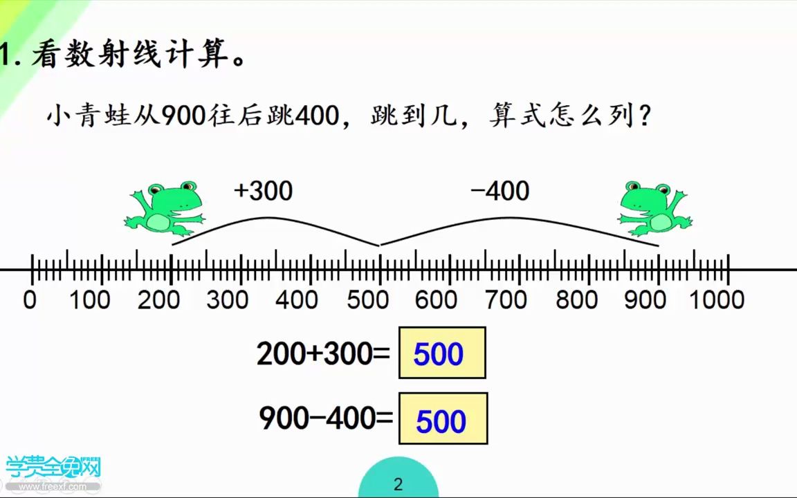 [图]4.1+沪教版二年级数学下册整十数、整百数的加减法