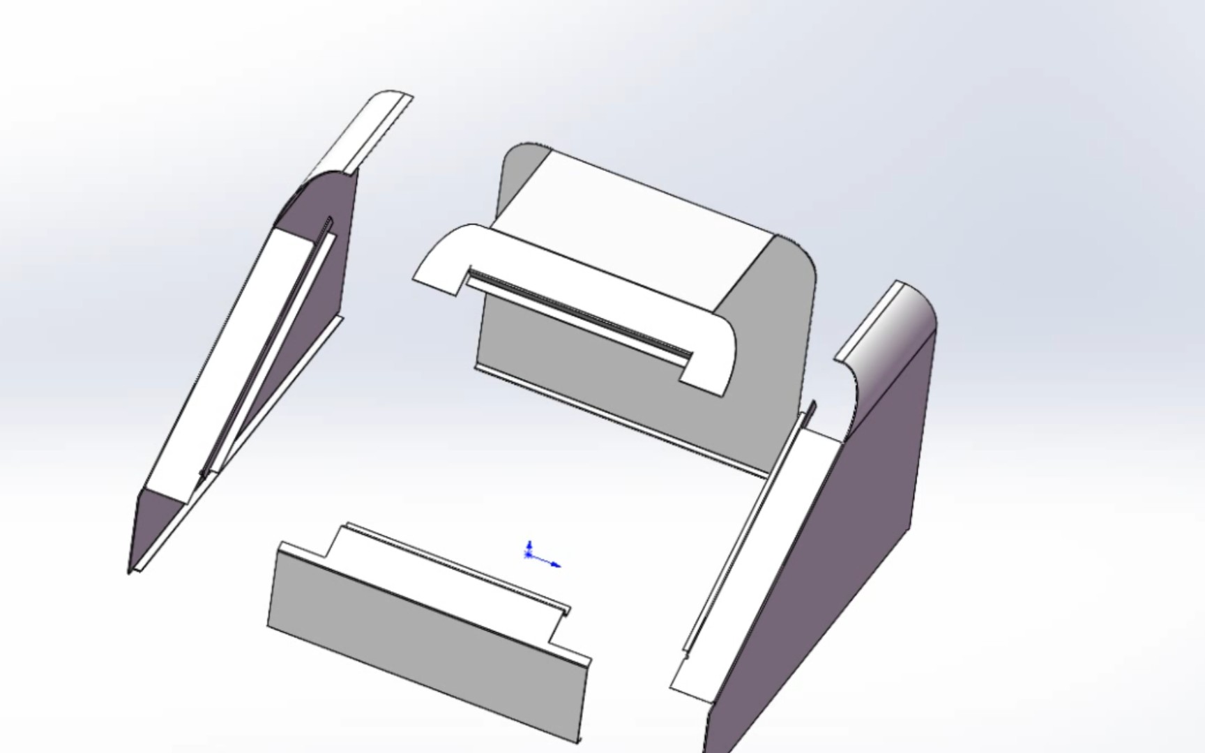 solidworks鈑金拆圖