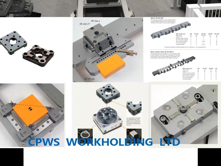 EROWA夹具火花机线切割用 ER002410 EDM Tooling chuck holder vise pallet clamp哔哩哔哩bilibili