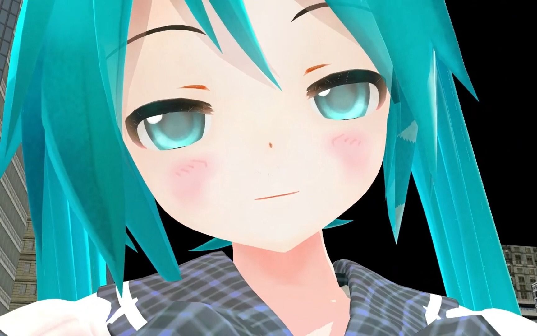 [图]保护初音 巨大娘ミク 巨大化 [MMD Giantess]