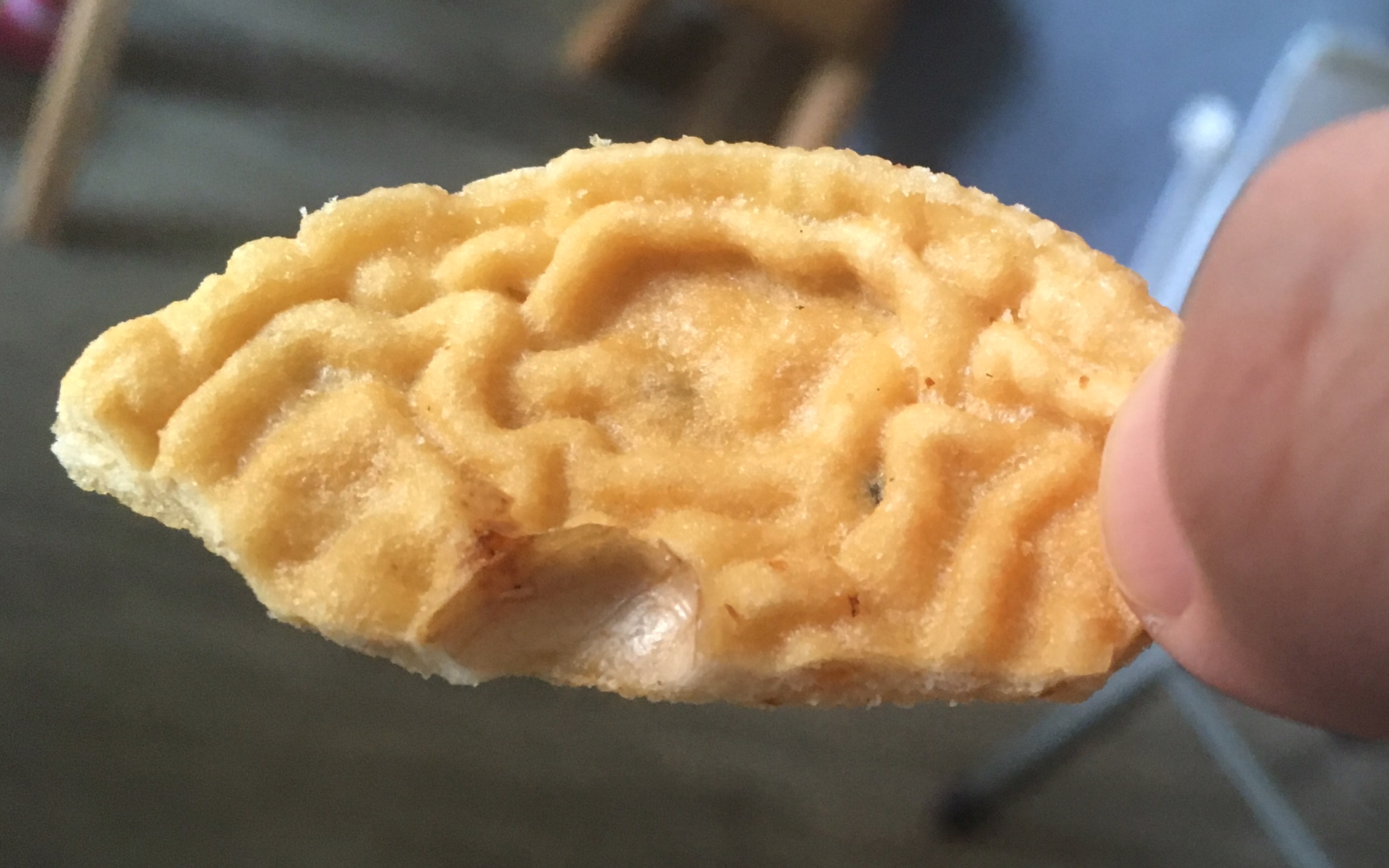 华农兄弟家的月亮粑粑试吃