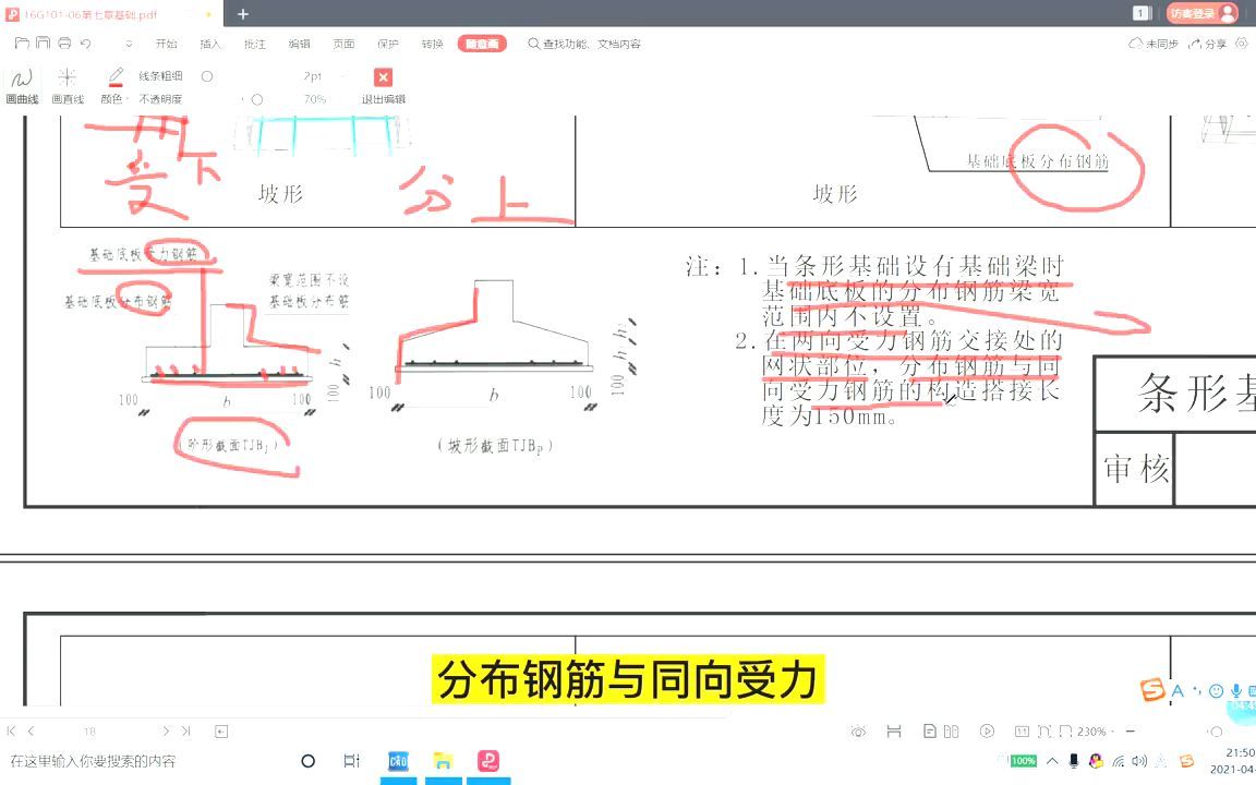 条形基础受力筋、分布筋谁上谁下?什么位置可以不设置分布筋?哔哩哔哩bilibili