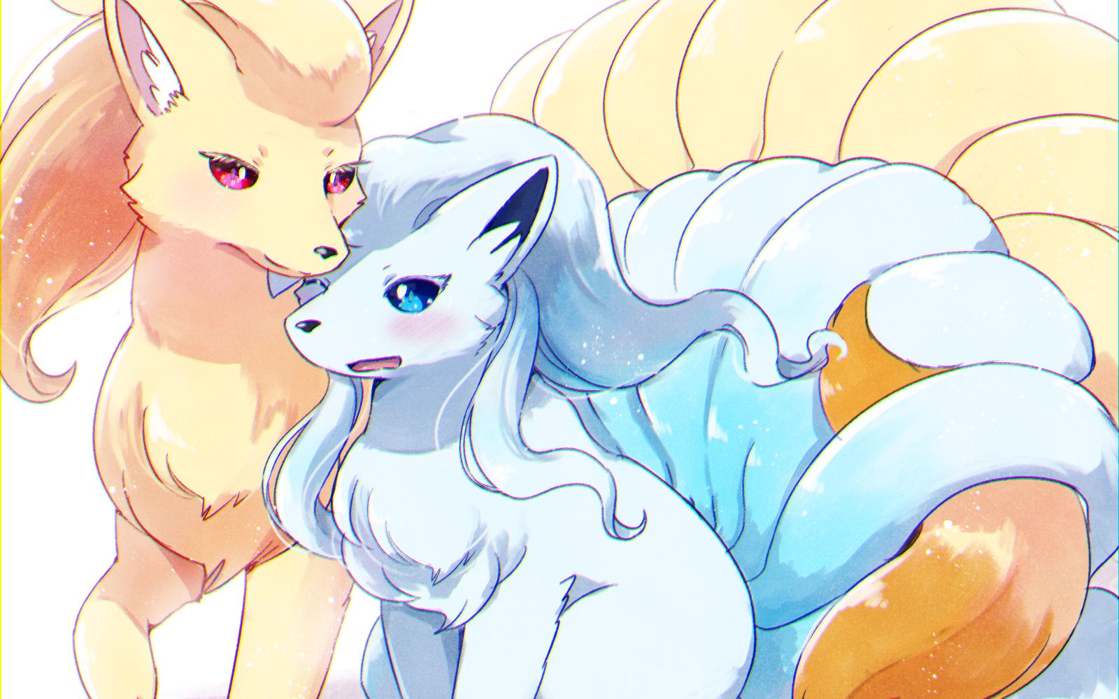 兽耳狐娘金毛白毛九尾的设计师他可太懂了