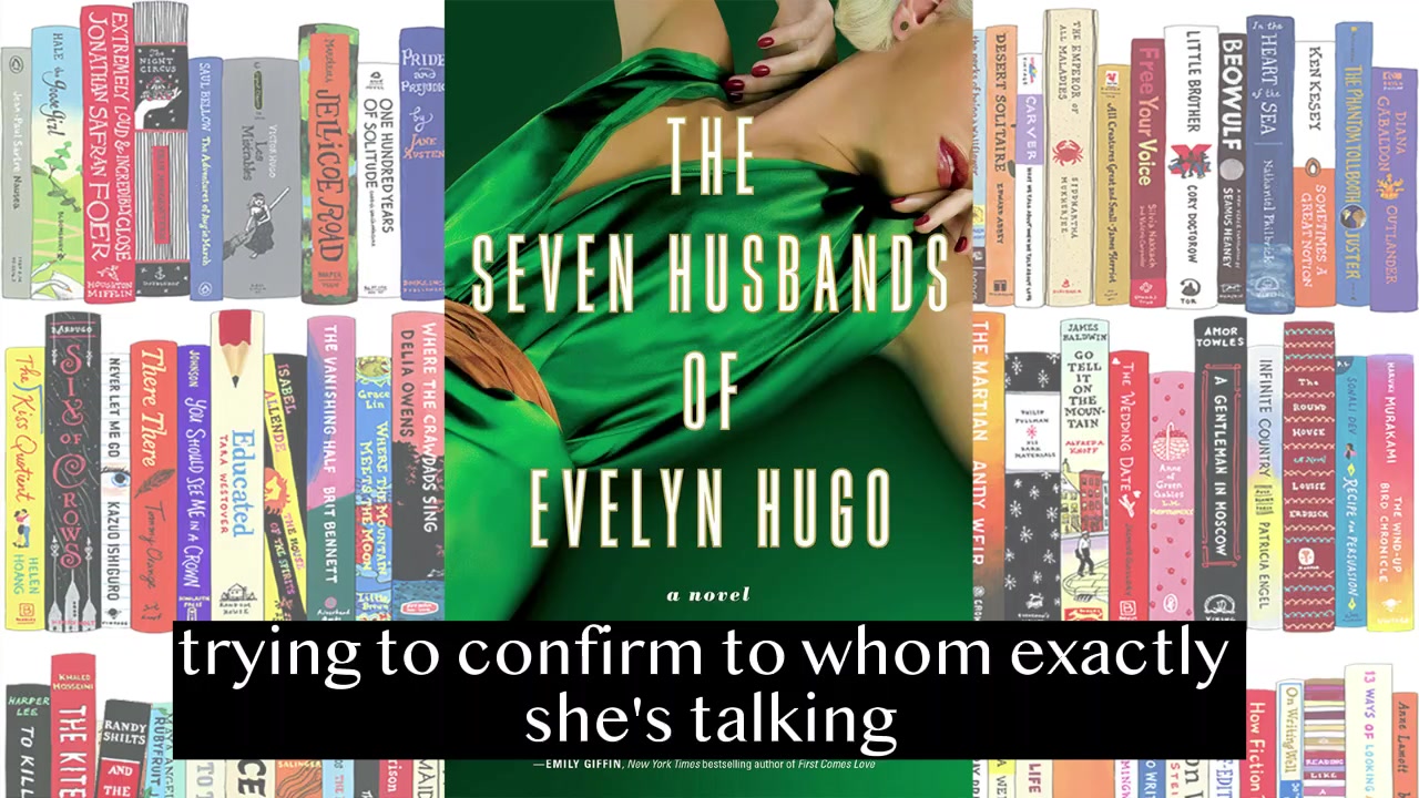 [小说]英文学习 影后成双 伊芙琳ⷩ›覞œ的七任丈夫 The Seven Husbands of Evelyn Hugo哔哩哔哩bilibili