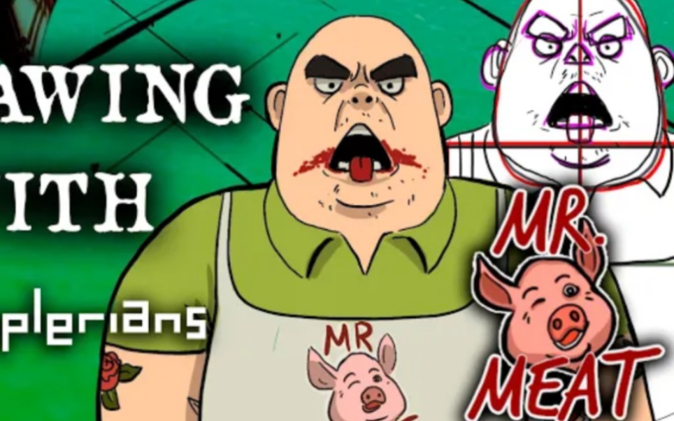 搬运youtube(keplerⅰans)开普勒人教你如何画肉先生