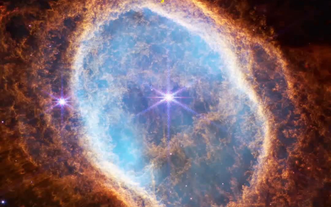 詹姆斯 韦伯太空望远镜拍摄的南环星云
