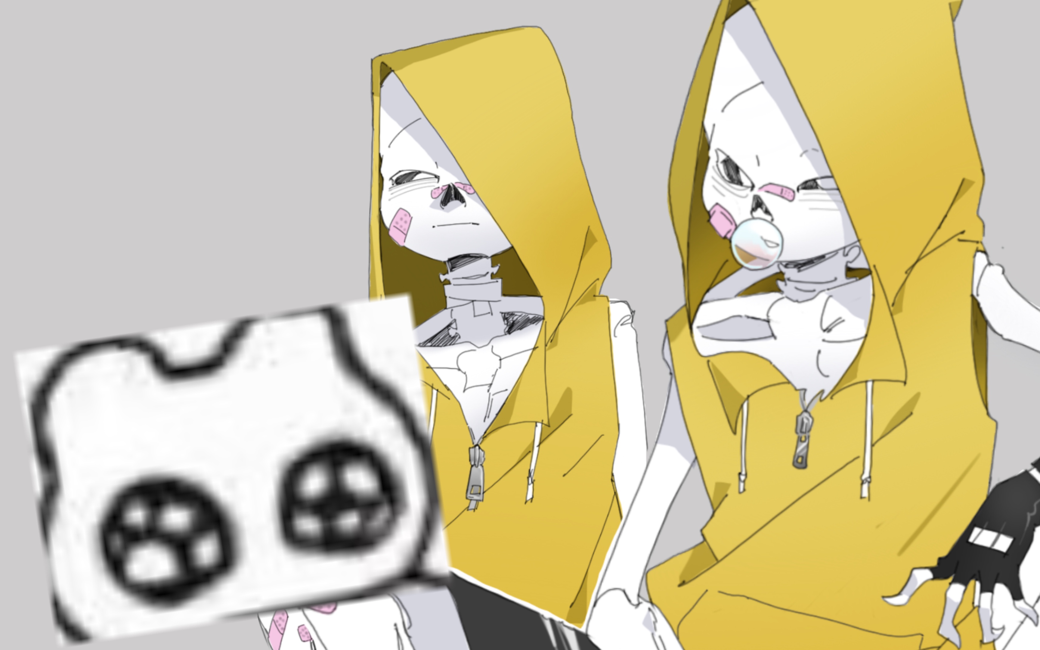 【绘画过程/骨设】画一点草稿流帅哥!