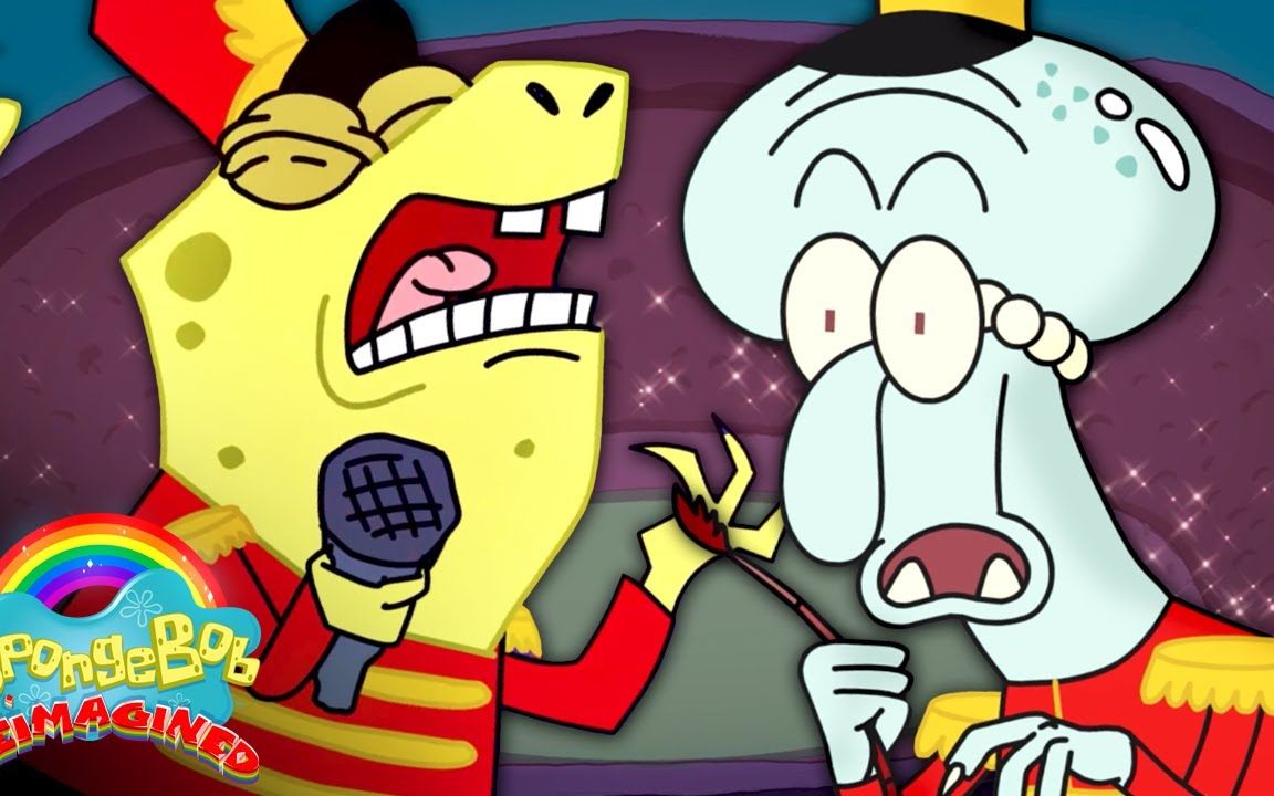 【转载/熟肉】史前版《怪才乐队》:假如海绵宝宝角色都被恐龙化_哔哩