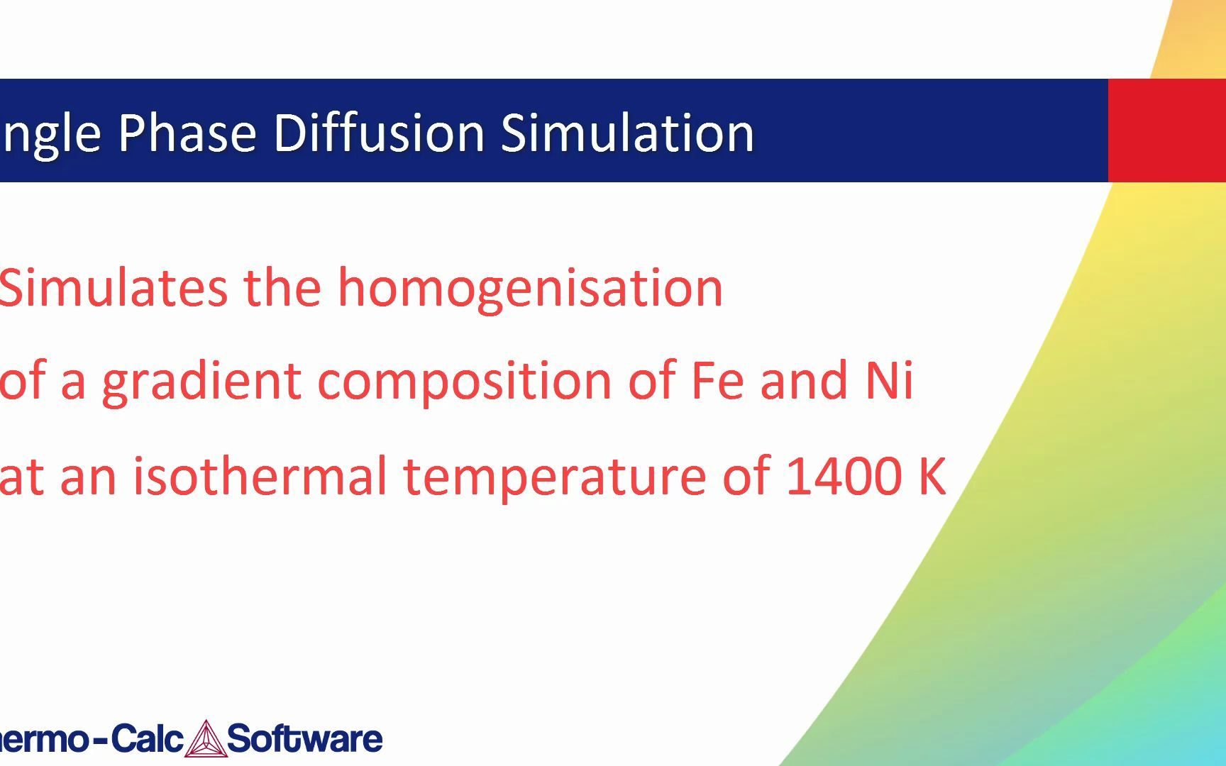 [图]Thermo-Calc热力学计算软件D_01_Diffusion_Single_Phase