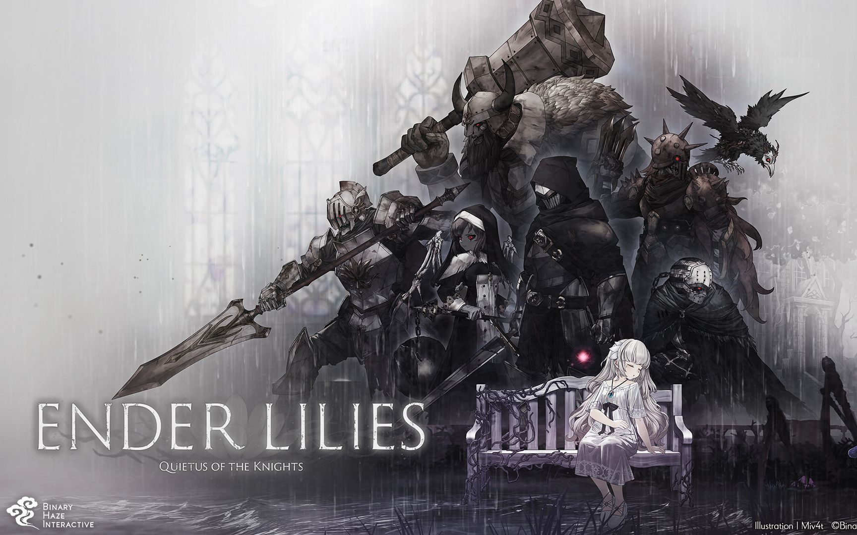 Ender Lilies主题曲 The White Whitch 钢琴还原/扒谱哔哩哔哩bilibili