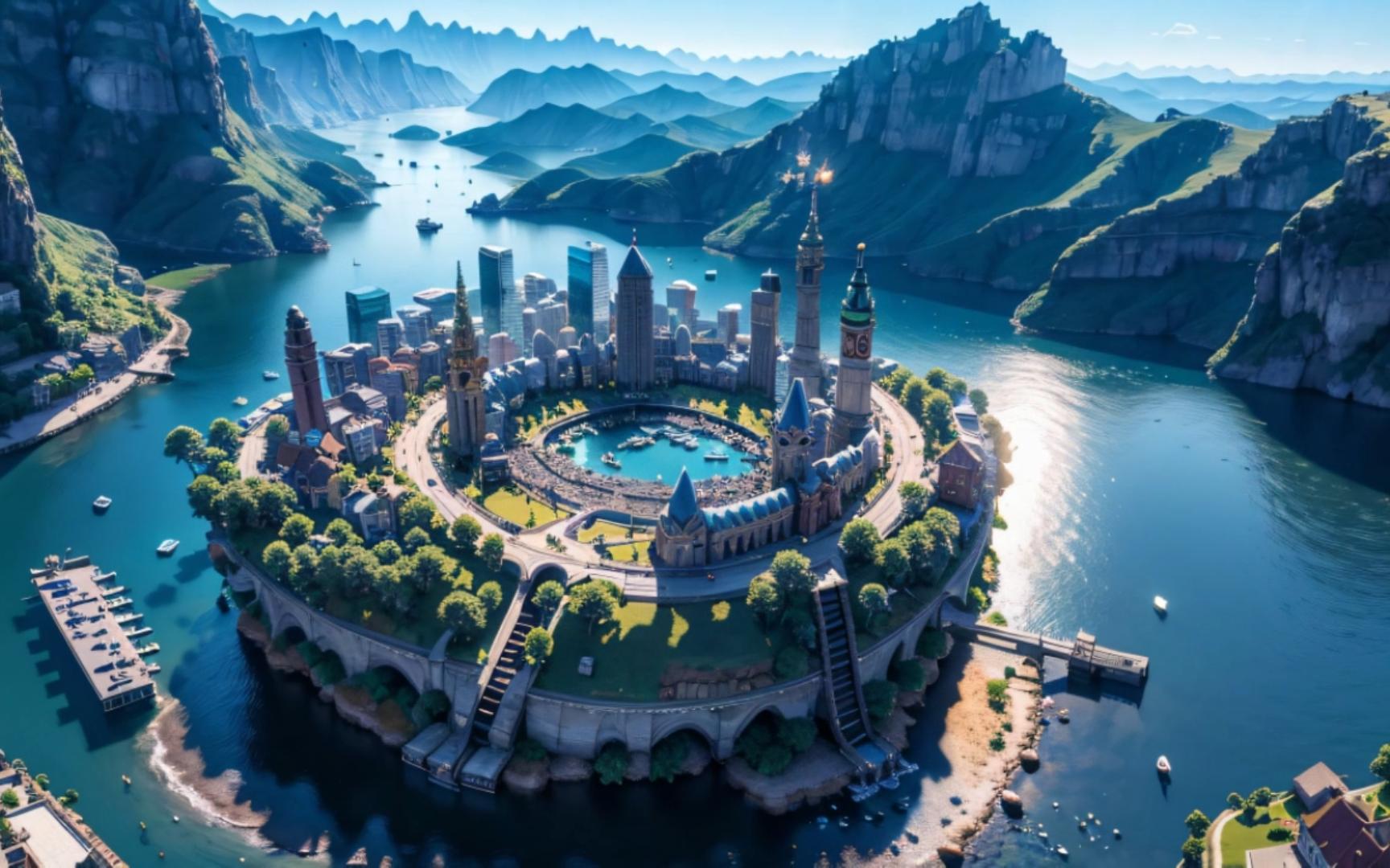 ai遇见梦幻城市