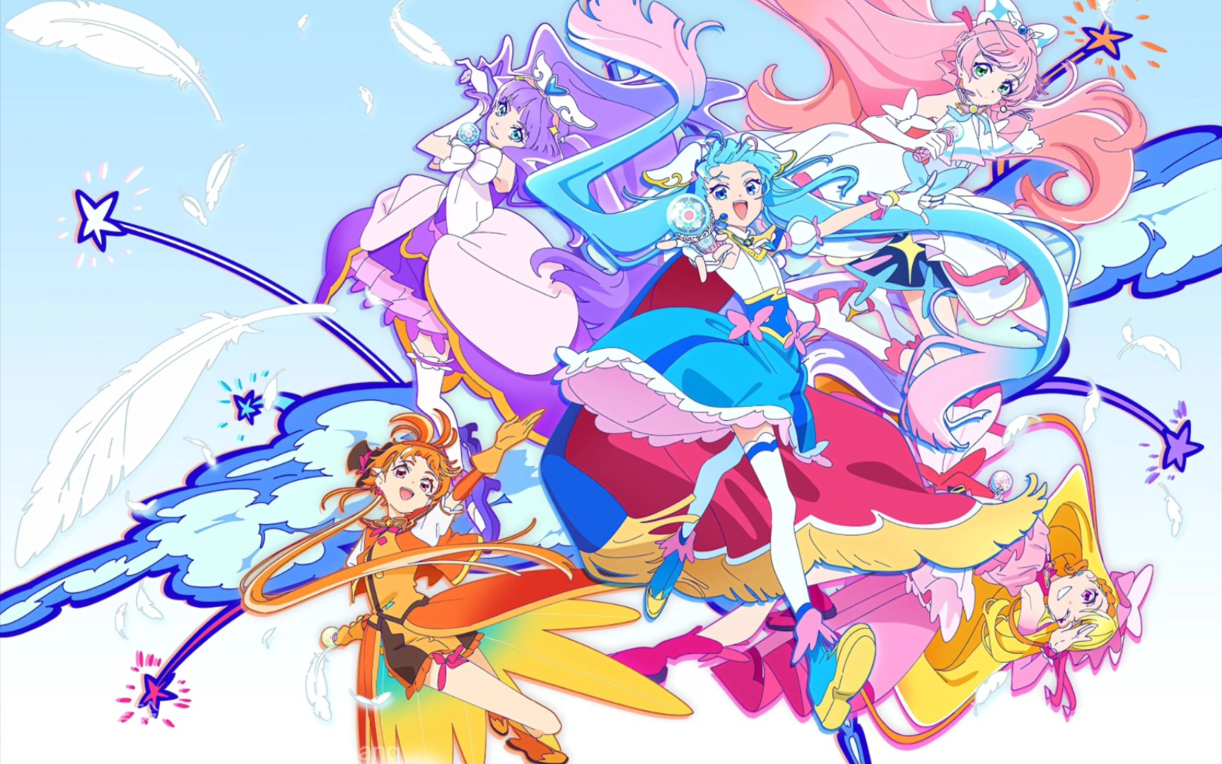 【完结/mad/天q】每个人都是英雄 广阔天空光之美少女完结混剪