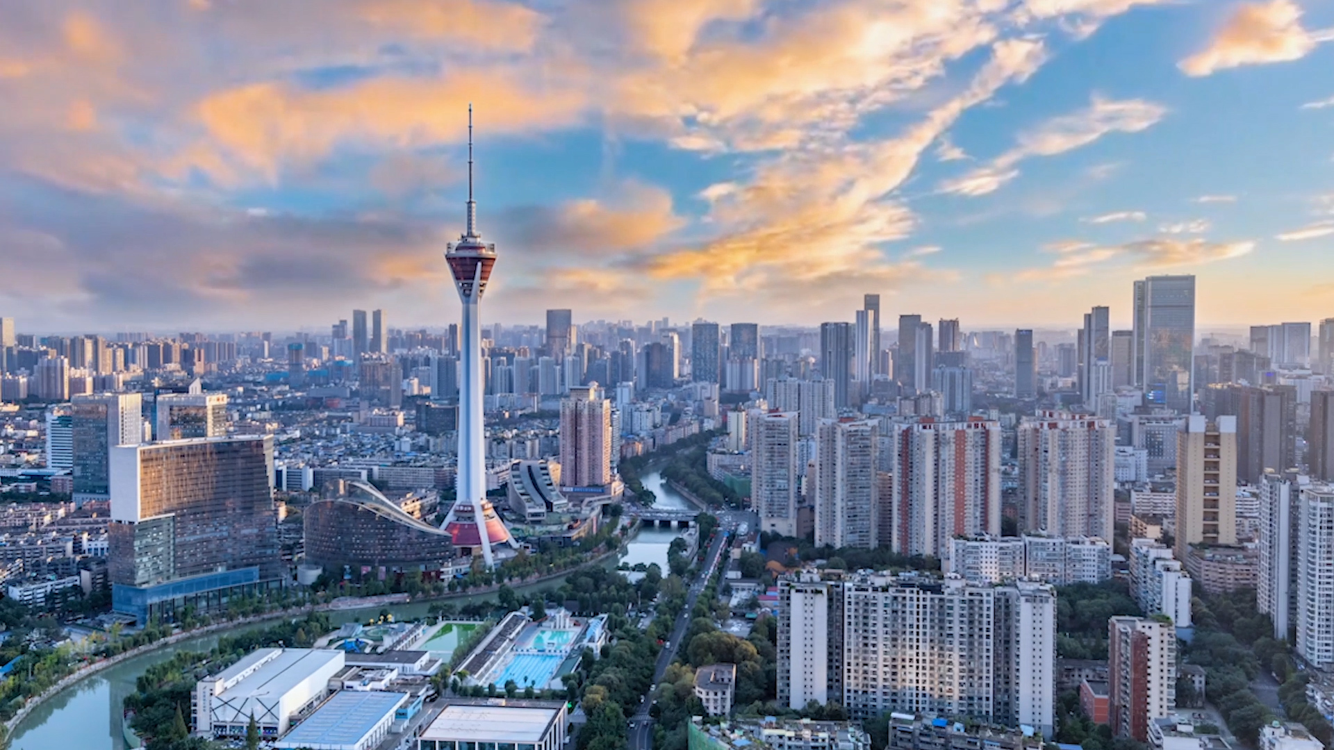 四川成都:火炬点亮成都地标宣传片_哔哩哔哩_bilibili