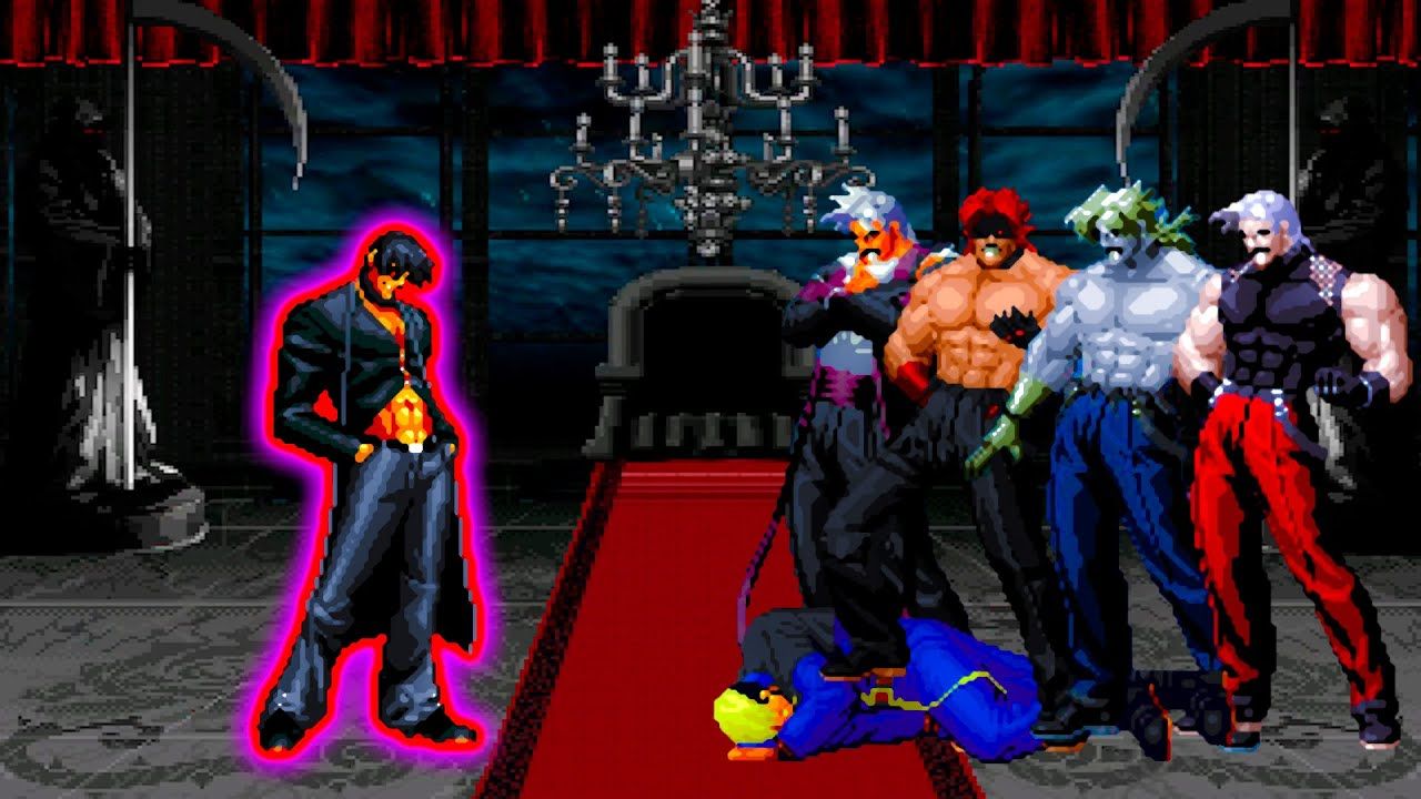 【mugen】风衣八神vs社长队