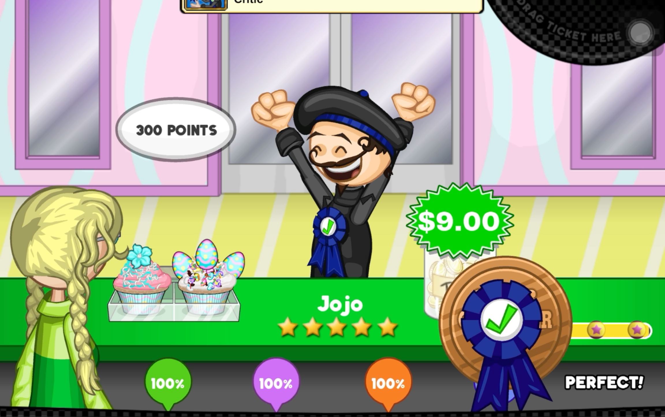 【老爹】甜品店day36/勤勤恳恳打工人/今天四级过了好开心!老泪纵横哇