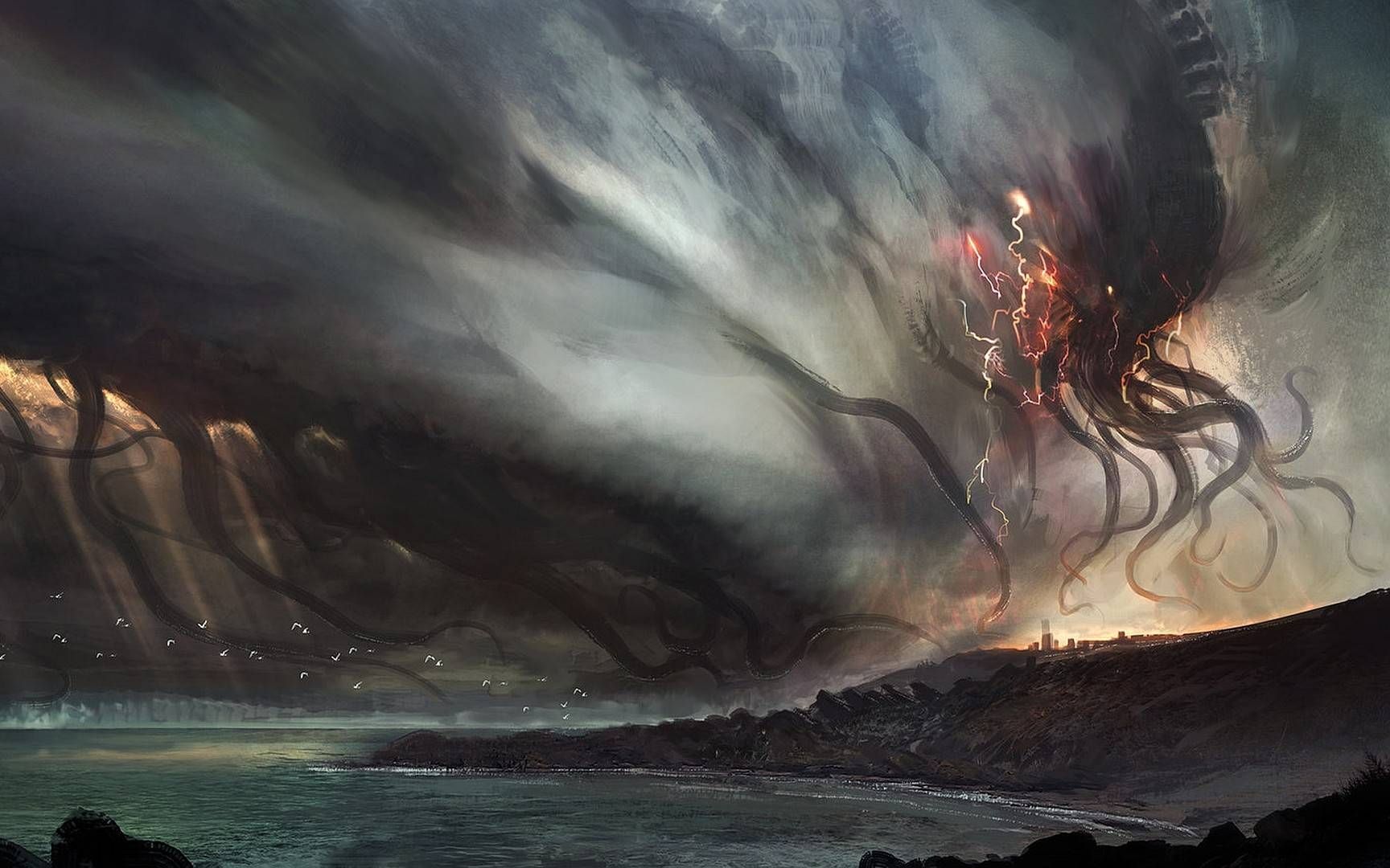 【克苏鲁电影混剪】恭喜你发现san值狂掉的世界!1080p!前方超高能!