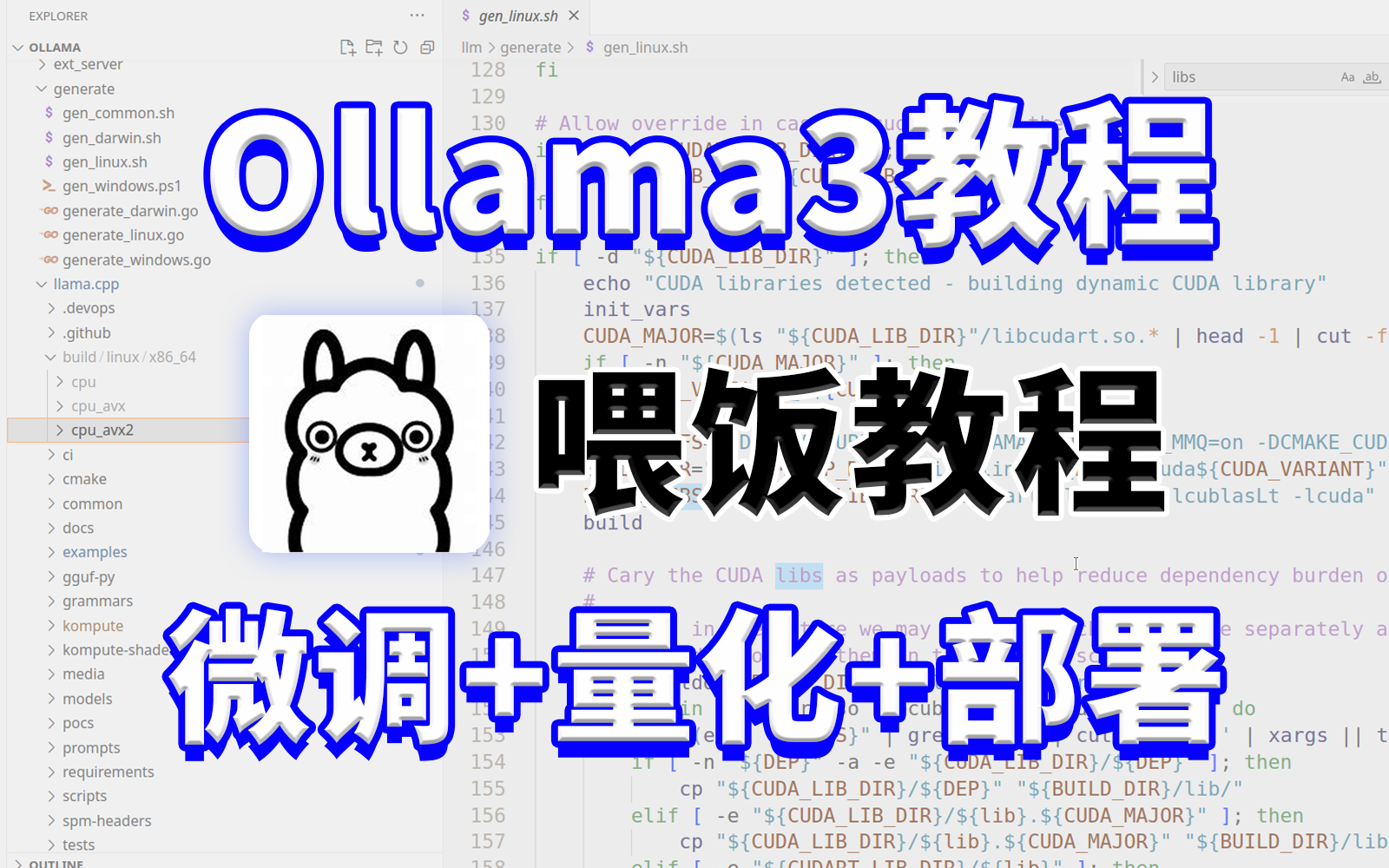【喂饭教程】Ollama微调-量化-部署一条龙!全网最细的Ollama教程!手把手带你部署Ollama!