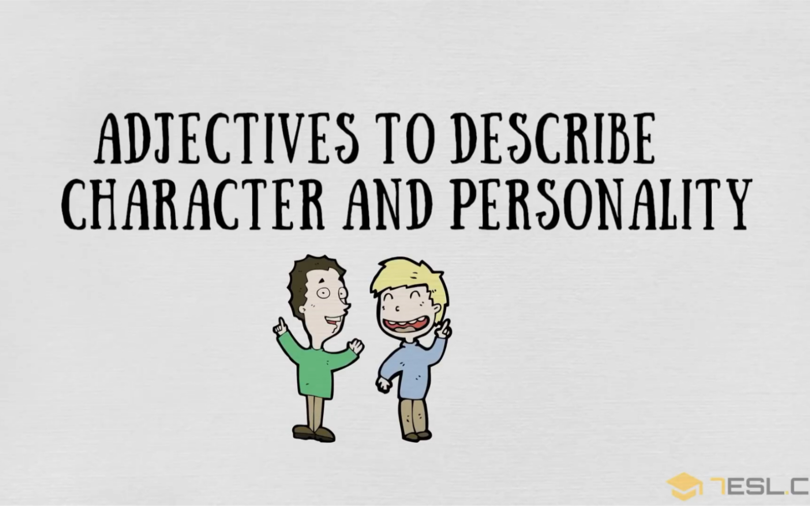 英文词汇图解视频 | 描述人物特征的形容词: Adjectives to describe character and personality哔哩哔哩bilibili