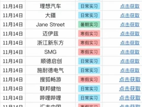 2025假期实习招聘全面启动,这些岗位可以投递啦! #秋招 #应届生求职 #校招 #大学生就业 #大学生寒假实习 #秋招哔哩哔哩bilibili